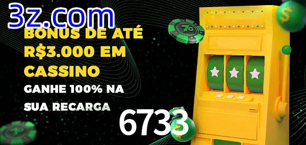6733 melhor bônus de depósito